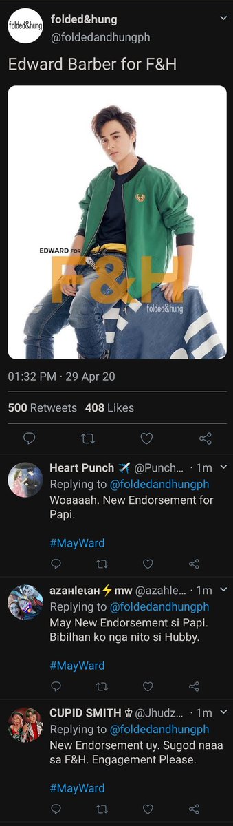kaedee1203777's tweet photo. WWF 113

#MayWard
#MaymayEntrata 
#EdwardBarber https://t.co/a4Af7IpSce