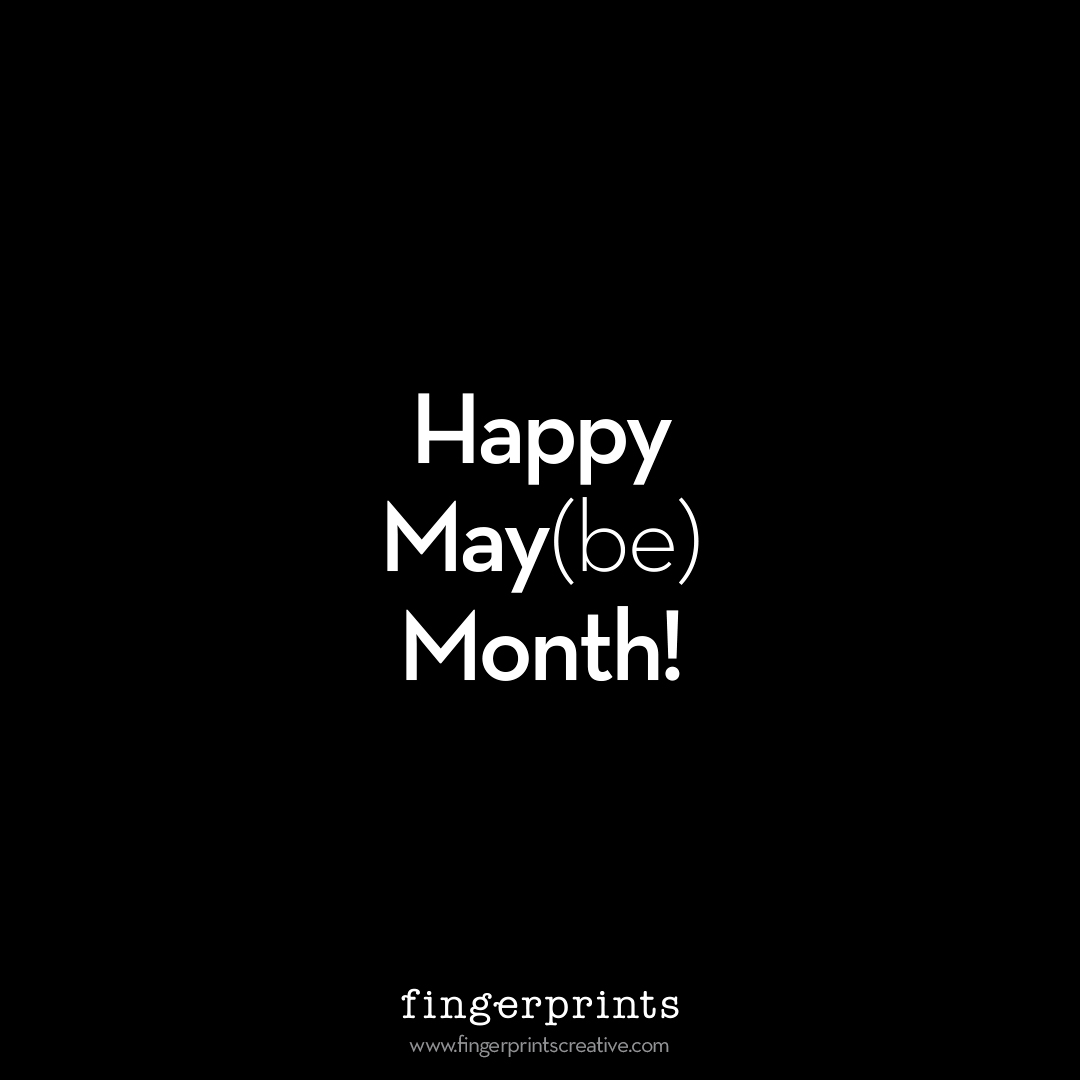 fpscreative's tweet photo. Here’s to an entire month dedicated to uncertainty. Let us know in the comments what you think May has in store for us.
.
.
#MayDay #Lockdown #Covid19 #FingerprintsCreative #FingerprintsFandom #NotAfraid #Branding #advertising #AdvertisingAgency #creative #agency #adagency https://t.co/16yPz9eDjm