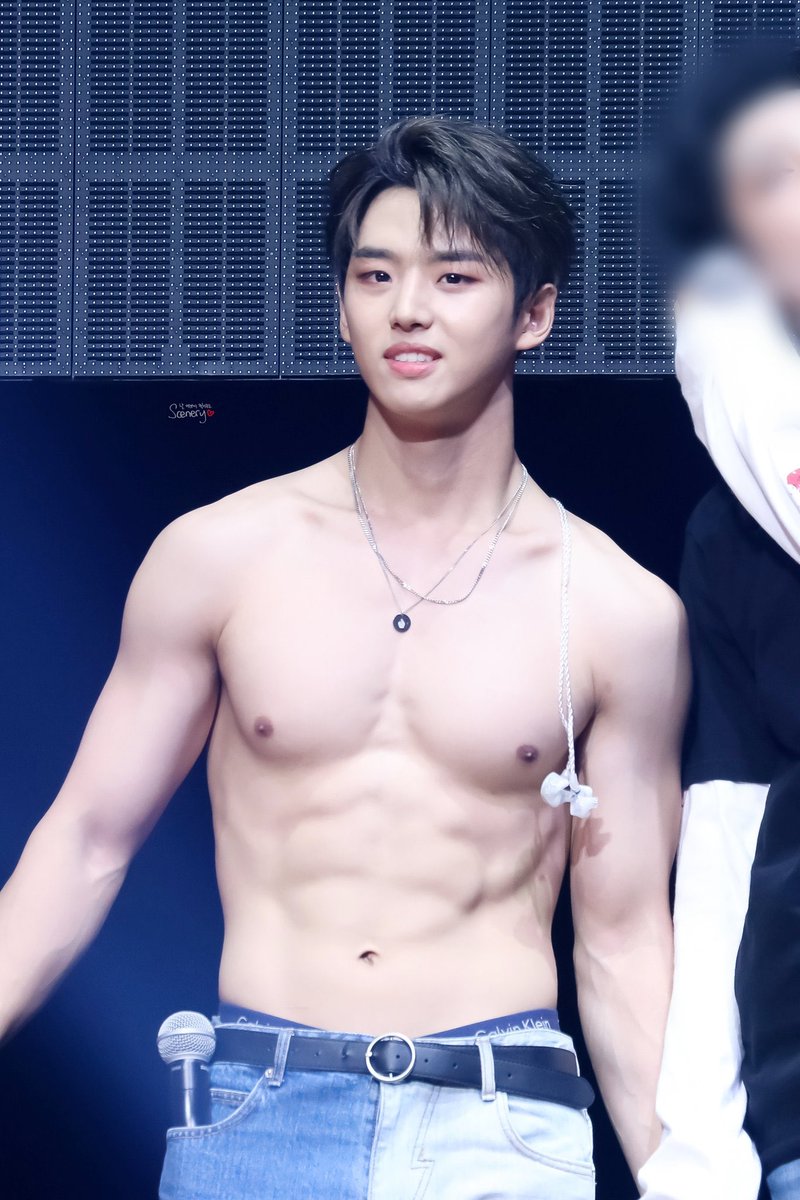 yang hongseok:- vocalist - increasingly sweet voice - chaotic - speaks english well- loves working out - secretary of the big tiddies committee