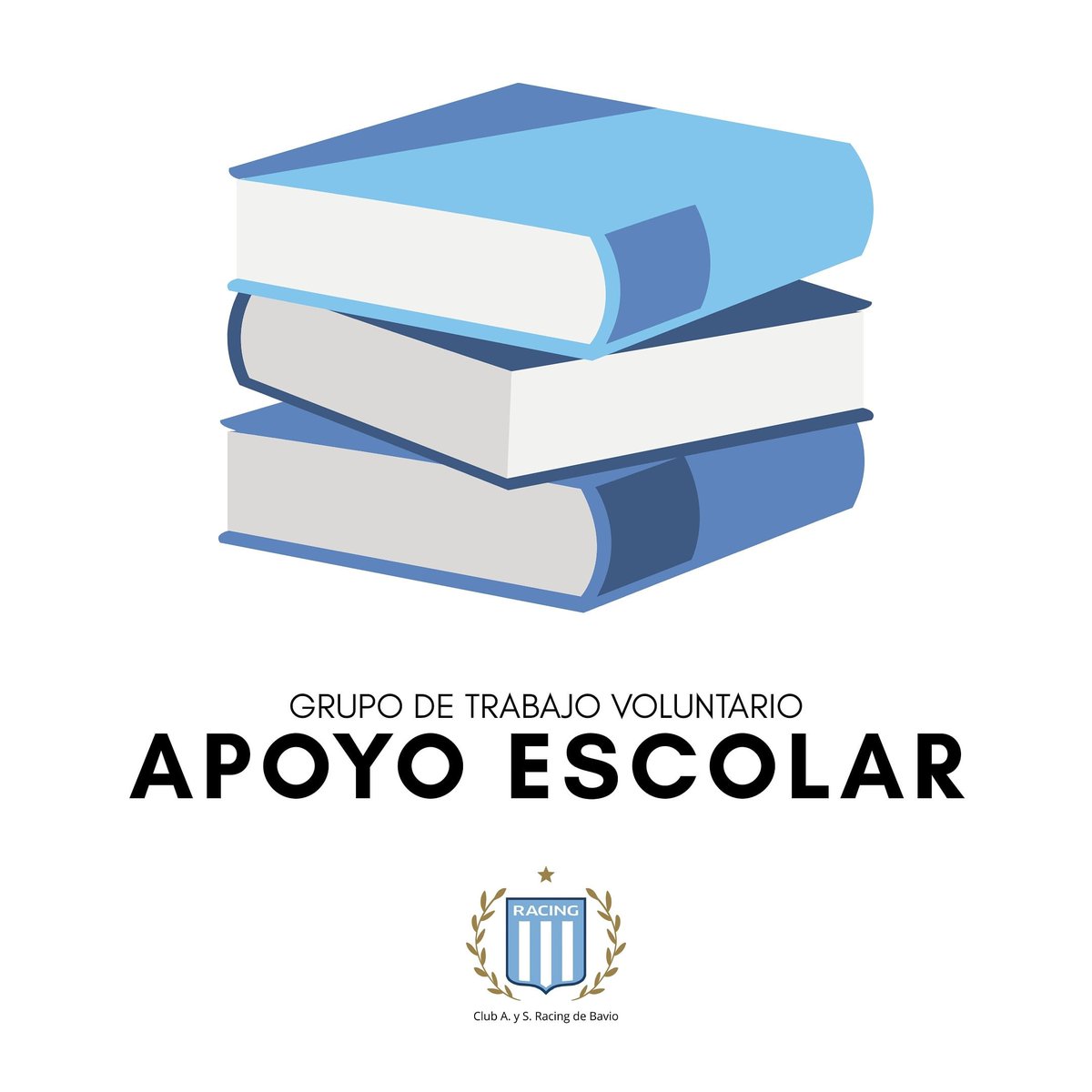La educación es un derecho y el club, una vez mas, estará extendiendo su rama social para pasar estás dificultades TODOS JUNTOS. 
SOMOS FAMILIA 💙 SOMOS RACING 💙