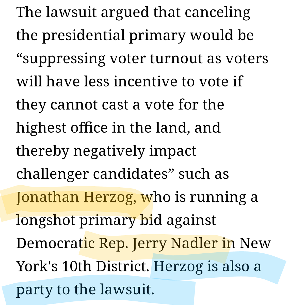 cereallytho's tweet photo. @JonathanHerzog5 not playing games in his NY-10 primary

#FreedomDemocrats #HumanityFirst
#HumanityForward

You gonna leave this one lying down @BernieSanders? #NotMeUs #FeelTheBern #NYPrimary

Andrew Yang sues over NY's shutdown of presidential primary
https://t.co/xbC91ZB6pY https://t.co/hVe66LLoUu