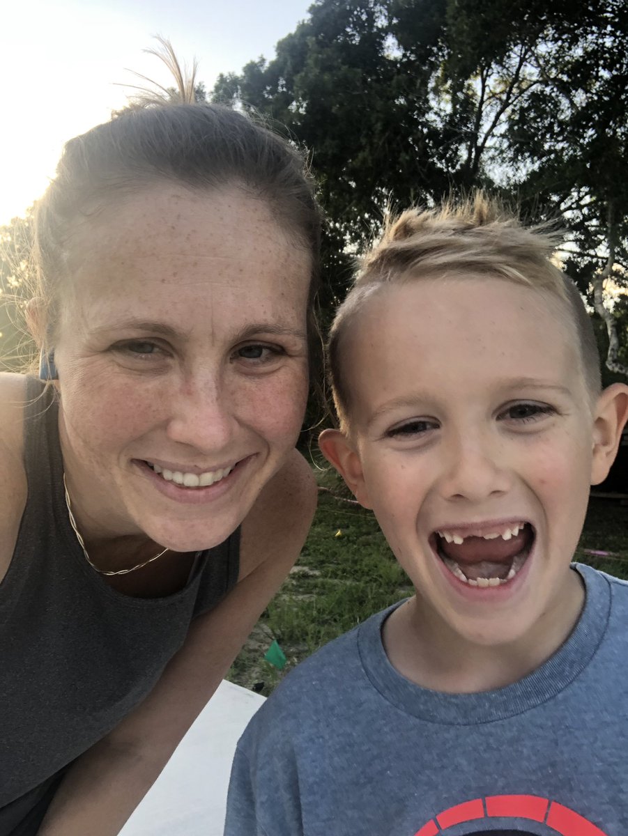 mBeattyPBCSD's tweet photo. Keeping it up! Yesterday- yoga, push-ups/sit-ups, races in the yard with my boys. Today- Yoga, push-ups/sit-ups, and a 2 mile run with my favorite running buddy, he did great! #PBCAtHomeTriathlon
#PBCCardioAgainstCorona 
#PBCPERocks
#GoingTheDistancePBCSD https://t.co/XsKqs8dyxH