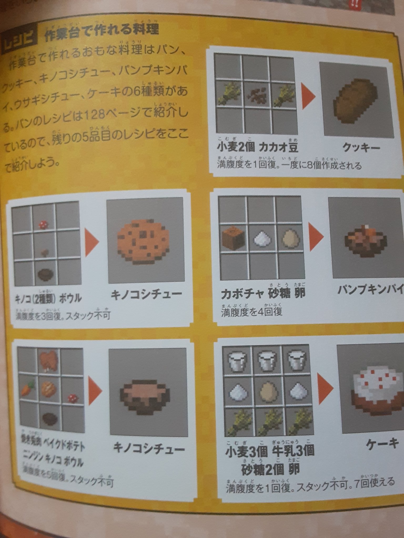 なかむー マイクラ始めたての頃に使ってた 攻略本なんだけどレシピの写真が あきらかにおかしい なかむー マイクラ始めたての頃に使ってた 攻略本なんだけどレシピの写真が あきらかにおかしい