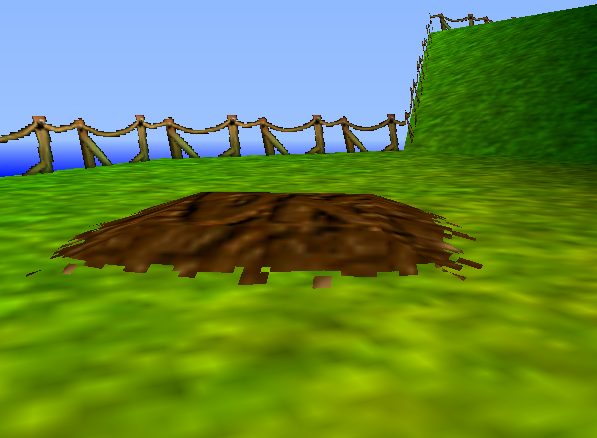 SuperMarioFact's tweet image. A DK Dirt Pile, or Dirt Pile, is a pile of dirt in Donkey Kong 64.