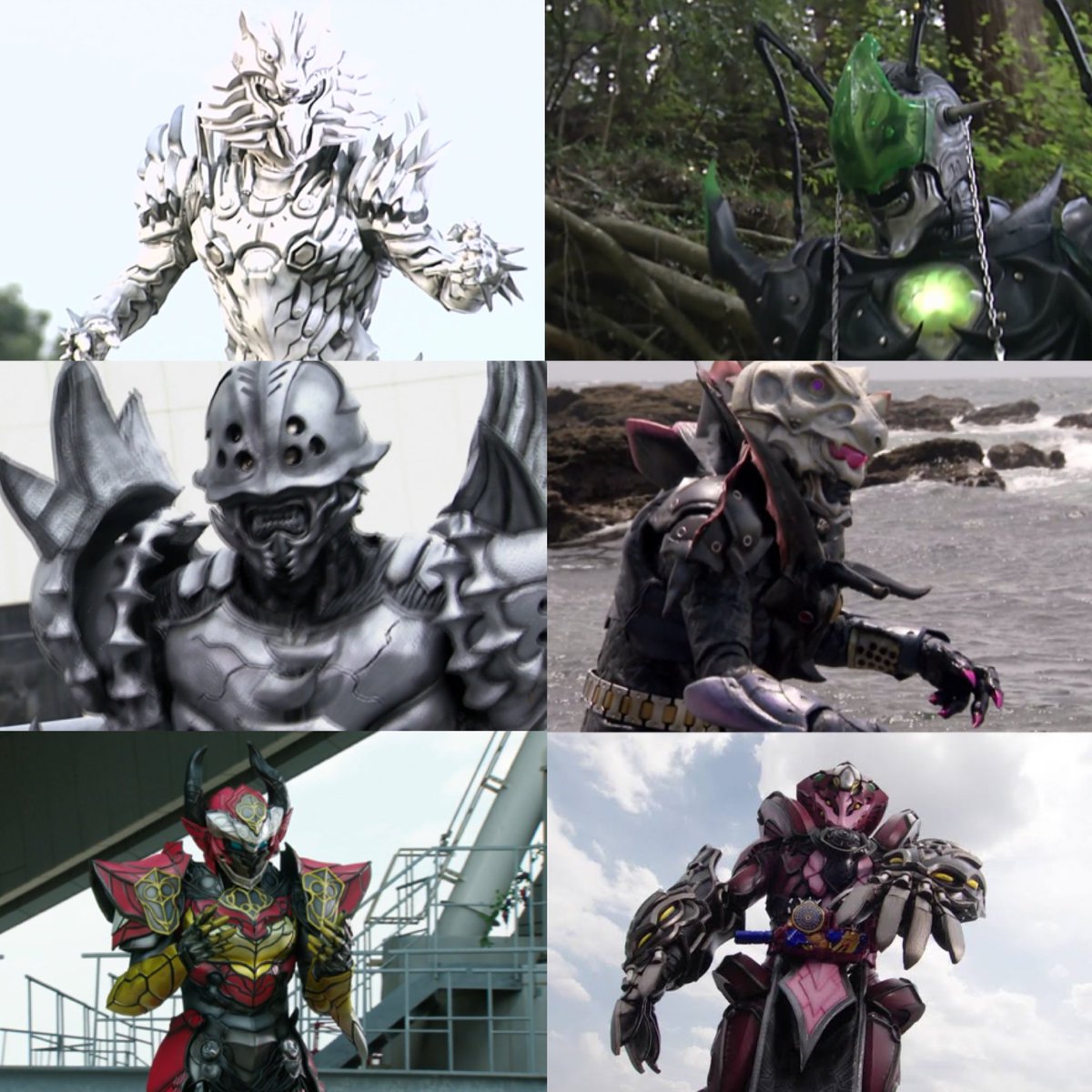 ちゃちゃまる 仮面ライダーの怪人態ってかっこいい