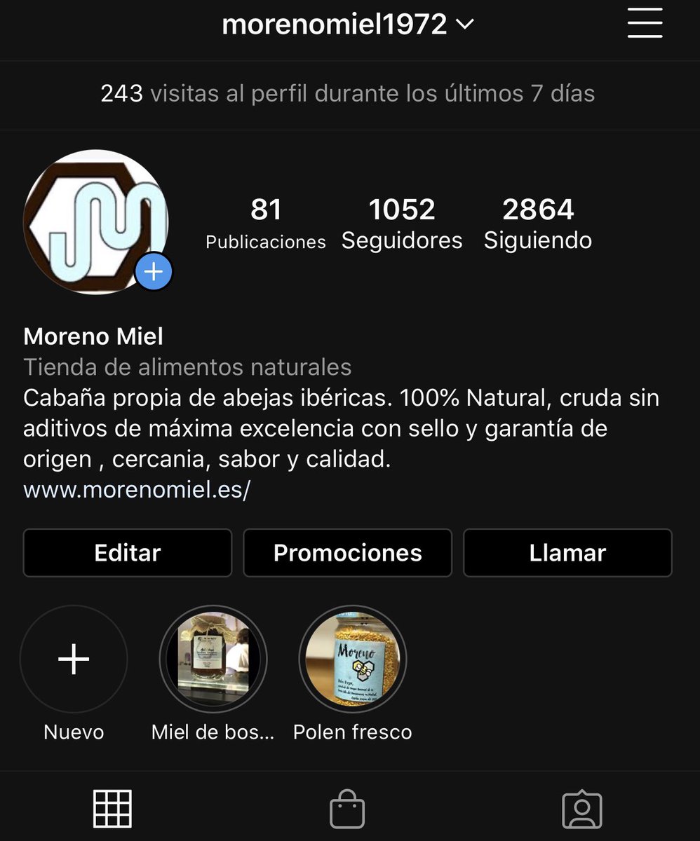 Más de 2800 contactos y actualizando nuestro perfil. Tras sufrir restricciones que penalizaban la difusión de nuestro contenido mediante shadowban.
#honey #saludable #bee #vidasana #nutricion #tiendaonline #comidasana #vidasaludable #tienda #alimentos #vitaminas #miel #nature