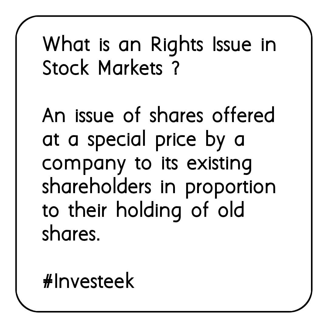 investeek's tweet photo. #Reliance to consider it's first ever #RightsIssue in its 30 year journey at Stock exchanges in upcoming board meeting on 30th APR.
One of its many strategies to become a debt Free company
#IndianStockMarkets #TeekTips #Basic #CorporateActions https://t.co/Xv0PXyOvmg