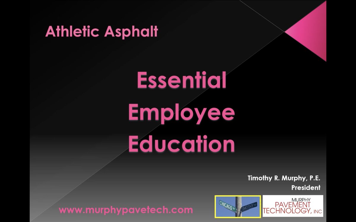 MurphyPaveTech's tweet photo. New #EEE video will be out Thursday, 30 April 2020, at 8am.

You can find the link here, my YouTube channel and on my website. 

#EssentialEmployeeEducation
#MPT
#MurphyPavementTechnologyINC
#MurphyPaveTech https://t.co/Jsw39cOsyy