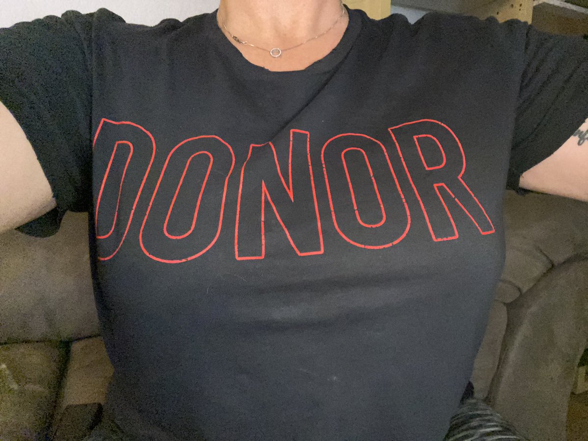 melfromcali78's tweet image. My most expensive tee. #donor #mattskiba