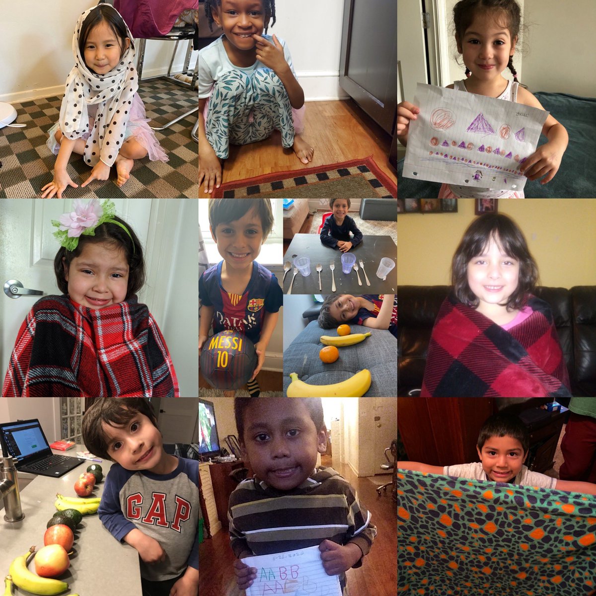 SraMSerrano's tweet photo. It’s selfie Tuesday and today our VPI detectives succeeded in their pattern search mission! ¡Misión cumplida! Los chicos encontraron patrones por todas partes! ¡Bravo campeones!👏🏼🔍👏🏼🔍👏🏼🔍 @APS_EarlyChild @VPICastro @KeySchoolAPS https://t.co/F4Ilvj5eFc