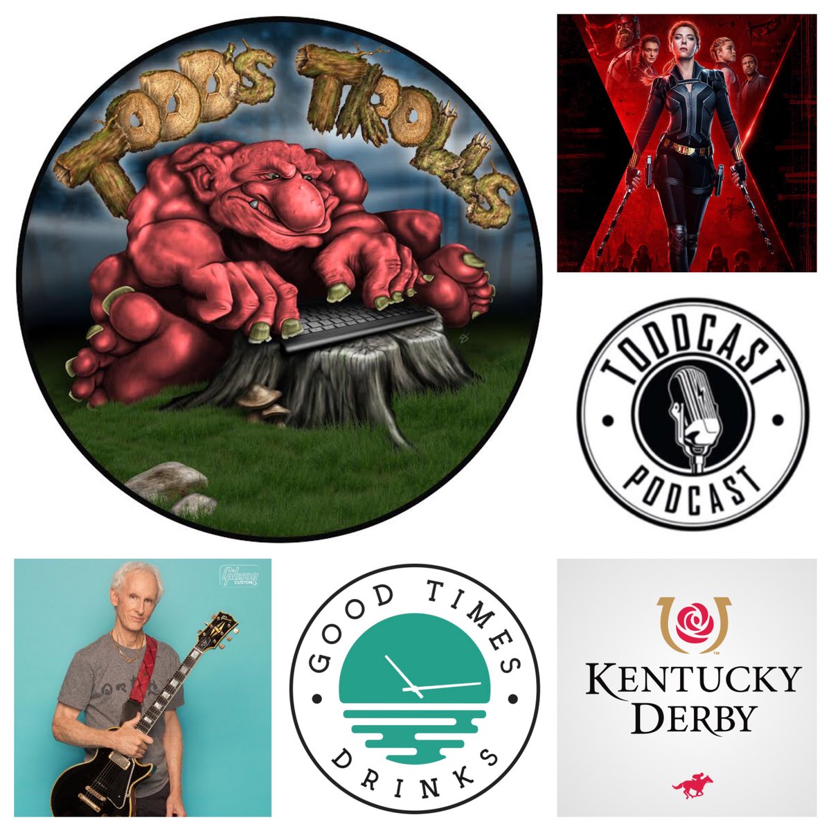 TODDCastPodcast's tweet photo. #TheDoors #RobbyKrieger, #TheKentuckyDerby &amp; #BlackWidow have targets on their backs in this week's "Todd's Trolls". No one and nothing is safe. https://t.co/nq2LRwaOQa

* Powered by @DrinkGoodTimes - Putting the GT’s back in the G &amp; T! https://t.co/TXBbLrRBqn