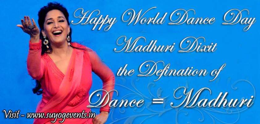 SuyogEvents's tweet photo. β€οΈ Dance = @MadhuriDixit & #MadhuriDixit = #Dance β€οΈ
Happy #WorldDanceDay or #InternationalDanceDay !!!
#DanceWithMadhuri #MadhuriDixitNene #SuyogEvents @MadhuriEmpress @MadhuriDixitNFC https://t.co/q5SkQRTwcE