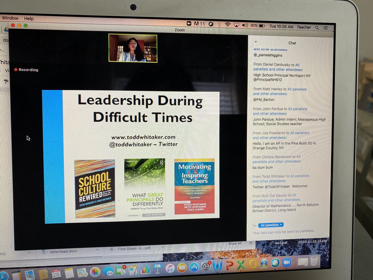 DrHDvorak's tweet photo. Many salient reminders during this presentation and discussion with @ToddWhitaker earlier today 
➡️People do the best they know how (until shown otherwise)
➡️Educators cannot lead with empathy without vulnerability
➡️Consistent communication is key #pdathome https://t.co/hnUrd3OHww
