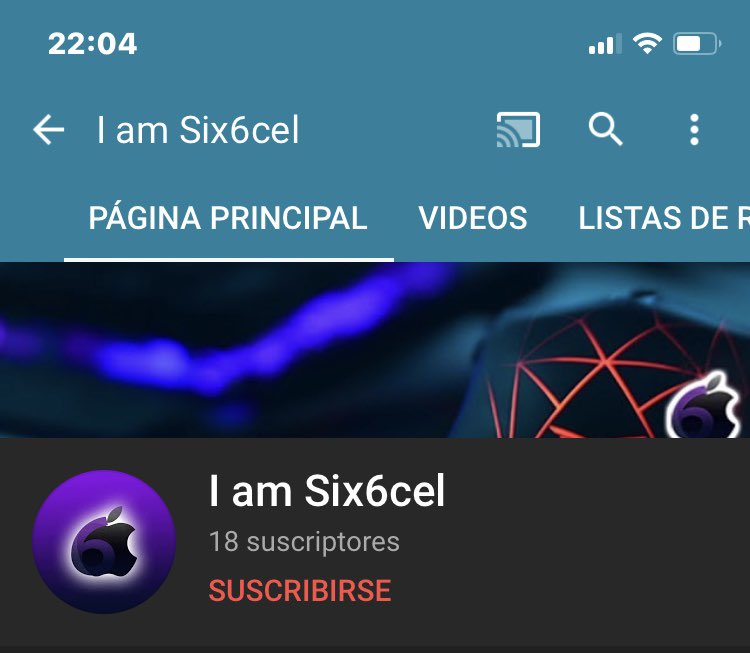 Six6cel's tweet photo. Nuevo canal espero su apoyo https://t.co/ma3Q0nvfvg https://t.co/Rx7HFAoGyq