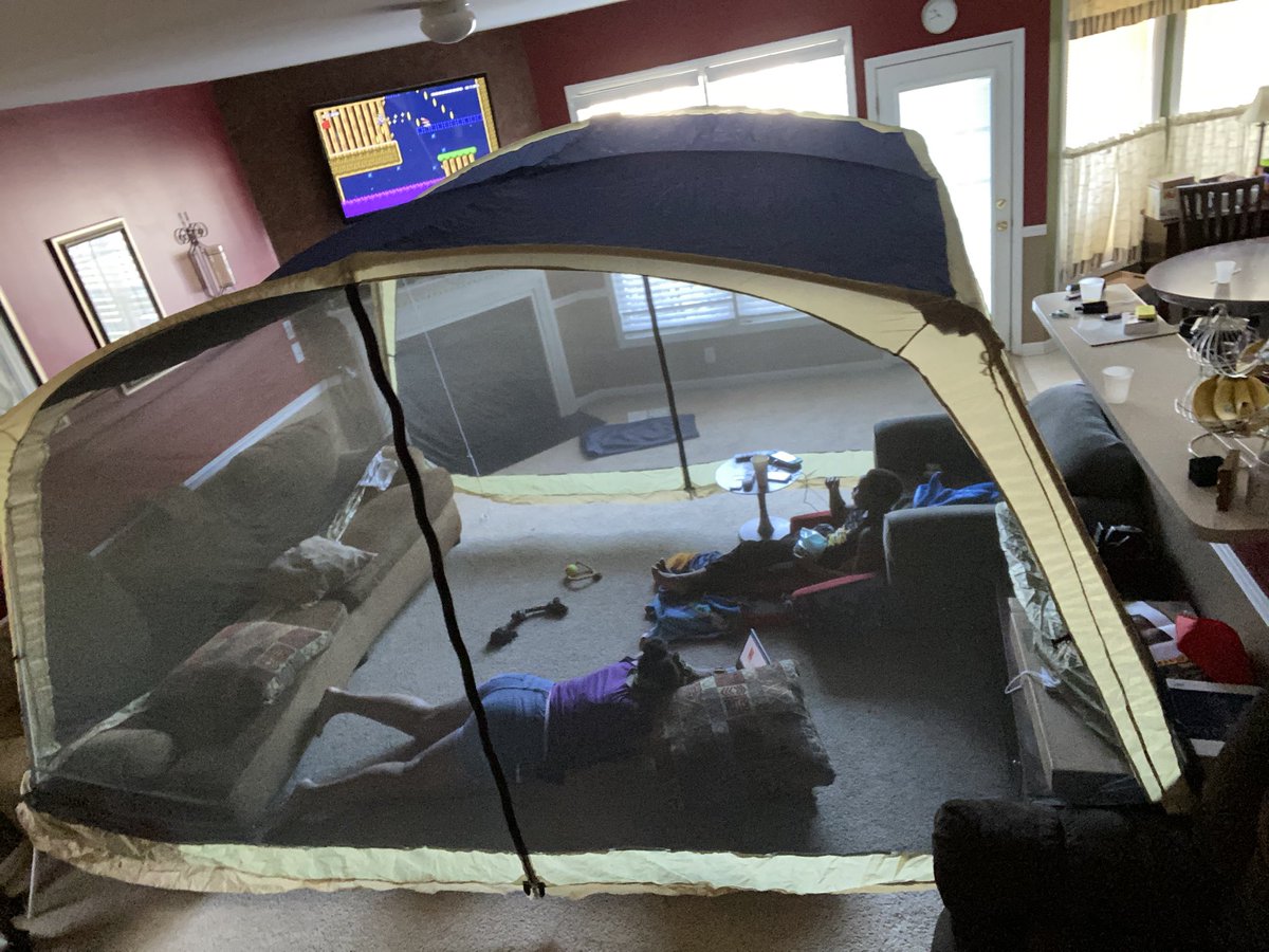Indoor camping!
#lifewithcorona 
<a href="/wwhitejr75/">William White, Jr.</a> 
<a href="/TrumpetWW3/">William White III</a> 
<a href="/SERaleighES/">Southeast Raleigh Elementary</a>