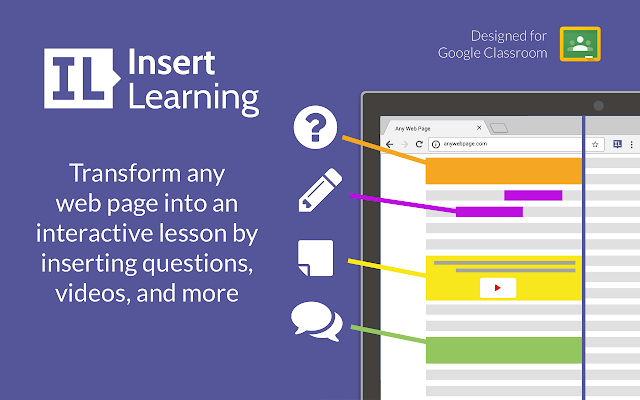 curiouscreator9's tweet photo. How did I not know about the #insertlearning #chromeextension until last week? Thank you, @GTeacherPodcast! @ShakeUpLearning @DitchThatTxtbk #gttribe https://t.co/c2gTEt03g9