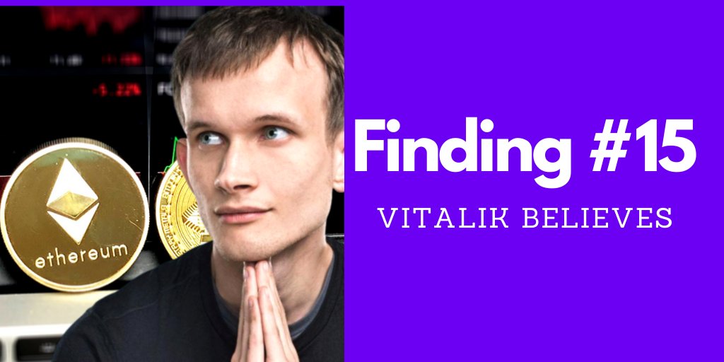 53/109What about Vitalik?Finding #15 - Vitalik Believes