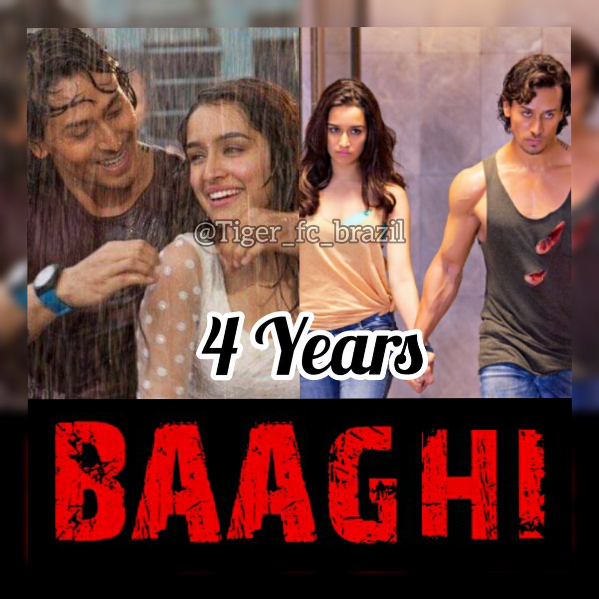 Tiger_fc_Brazil's tweet photo. The movie that I watched for the first time 9 months ago... Completes 4 years!!!🎉🎊
#Baaghi will always be in my heart as my fav movie ever!!! ❤❤❤❤
@iTIGERSHROFF @AyeshaShroff @TeamTIGERSHROFF https://t.co/fKoHZePVf1
