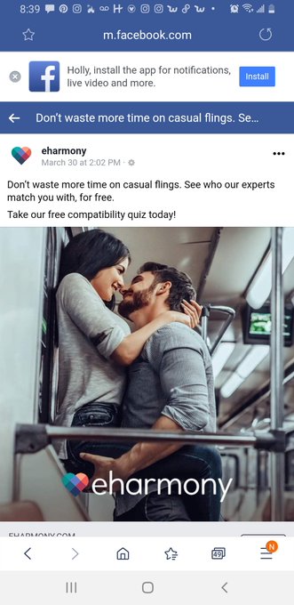 Looking for that special someone to dick you down on a subway? Try @eHarmony 😂 https://t.co/v34xFNRg<a href="/tag/catlady"class="tags"><span>#catlady</span></a><a href="/tag/caturday"class="tags"><span>#caturday</span></a><a href="/tag/catsoftwitter"class="tags"><span>#catsoftwitter</span></a><a href="/tag/7cats"class="tags"><span>#7cats</span></a>