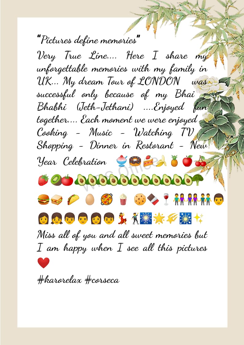archana1860's tweet photo. @officialcorseca
Miss all sweet memories but I am happy when I see all this pictures ❤
#karorelax #corseca
Nominate :-
@prashpatel_
@Pratibha0005
@sunitakatyal
@RituTiwariMish1
@SakshiAngel1998 https://t.co/dXrBTv3N3k