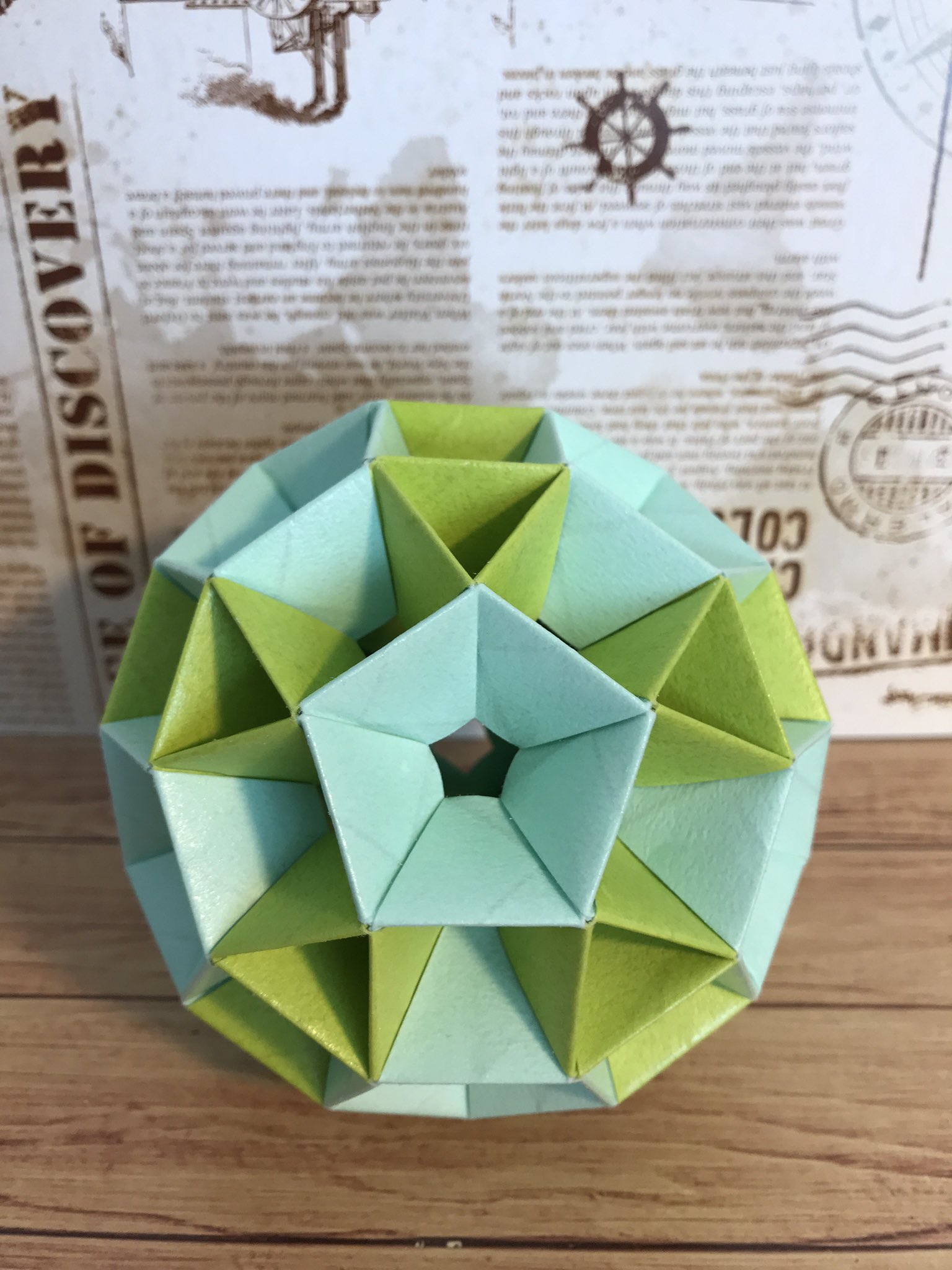 多面体折り紙作品