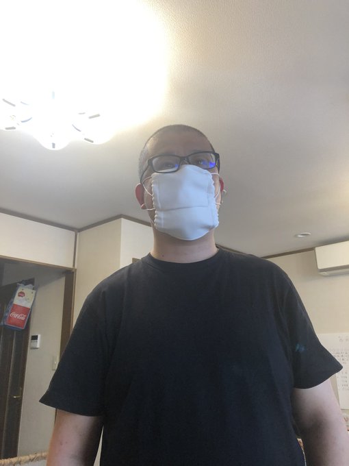 アベノマスクが小さいという人は ただ顔がデカかっただけだと判明