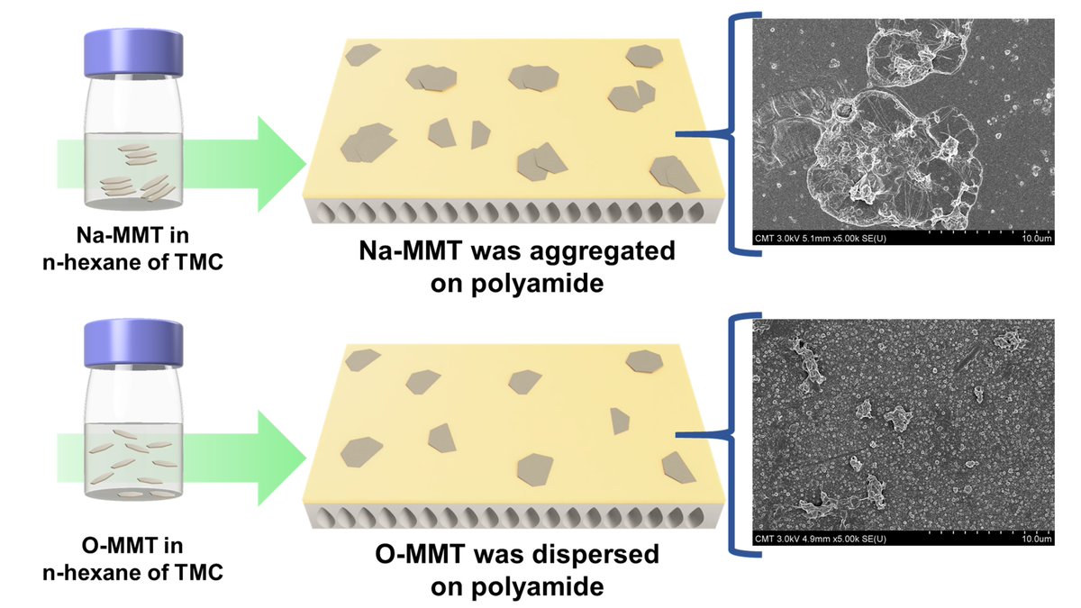 Membranes_MDPI's tweet image. New paper from the special issue "Membranes: 10th Anniversary" mdpi.com/journal/membra…
"Assessing the Performance of Thin-Film #Nanofiltration #Membranes with Embedded #Montmorillonites" mdpi.com/2077-0375/10/5…