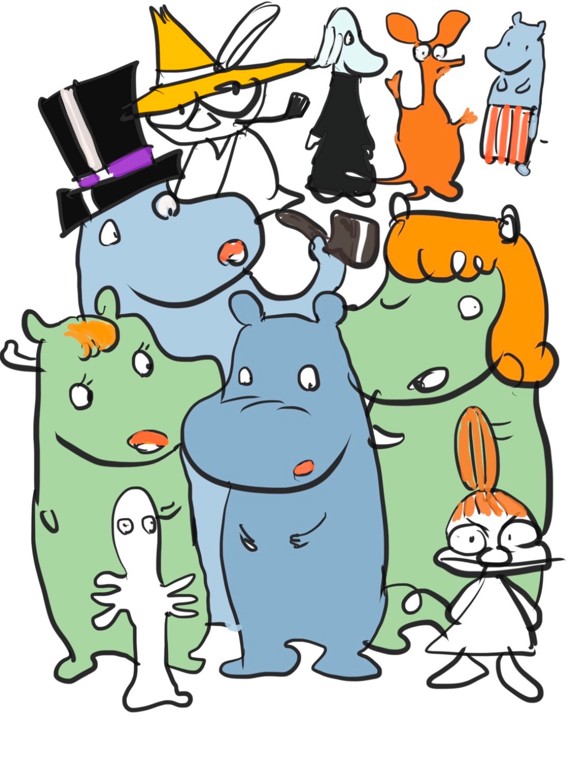 湯浅政明 答え合わせ トーベヤンソンの イラストが大好きなのだけど カルピス劇場ありきなので それは外せない 体のフォルムが ファーストバカボンと 同じ T Co N1wguvrcut Twitter