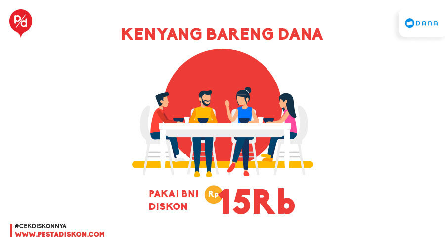 pestadiskoncom's tweet photo. Kenyang Bareng @danawallet,  Diskon Rp15Rb Pakai BNI #DiRumahDuluKak. Promo hanya berlaku untuk pemesanan pada aplikasi Dominos Pizza Indonesia, KFC, dan Burger King Indonesia. Promo berlaku hingga 5 Juni 2020. Syarat dan ketentuan berlaku klik https://t.co/Zg9GsOZCH4 https://t.co/wup2F5L1cb