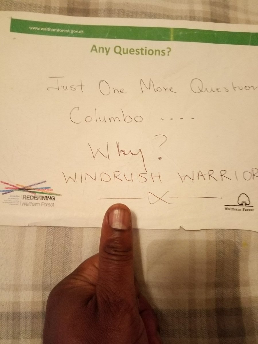 AskKingsley2's tweet photo. @SkyNews #OhReally @IntenseCityUk #LBWF 
Not #Because of #LegalChallenge?
#£2Million Plus Cost? TellWalt E17
#KeyWorker @ukhomeoffice #GMB 
@susannareid100 @piersmorgan 
@KTHopkins @IsabelOakeshott 
@JuliaHB1 @carriesymonds Hi
@Nigella_Lawson @IntenseCityUk 
#GetWindrushResolved Shalom2U2 https://t.co/5rVN4O2Mdr