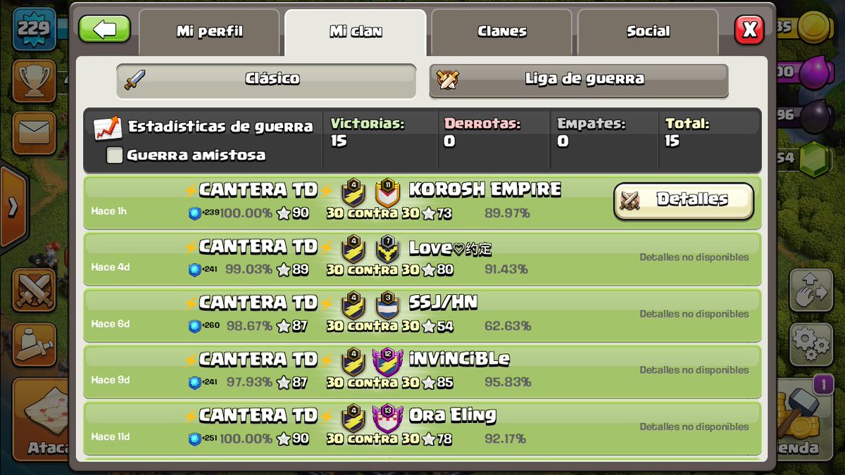 Victoria #15 para la Cantera del TD⚡ cerrando con Guerra Perfecta 💥 Esperamos poder llegar a las 20 y más 😍 El nivel 5 nos espera 🏆

⚡ Diseña Duro, Juega Duro⚡