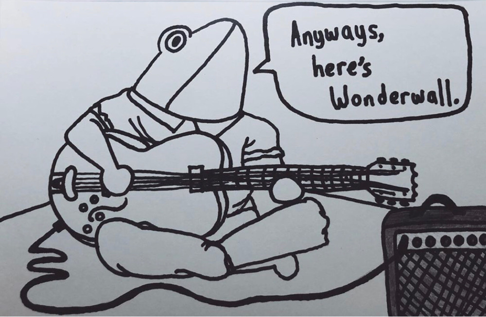 yuppiewizard's tweet photo. Anyways, here's Wonderwall https://t.co/rZtkcvlJoE
