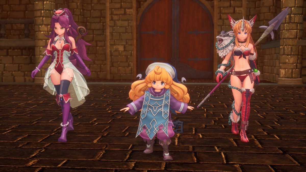メダパニとかげ 聖剣伝説3リメイク2週め レベル引継ぎ 経験値3倍のチートさヤバいけど正直レベルはリセットで良かった リースは今回もフェンリルナイトです