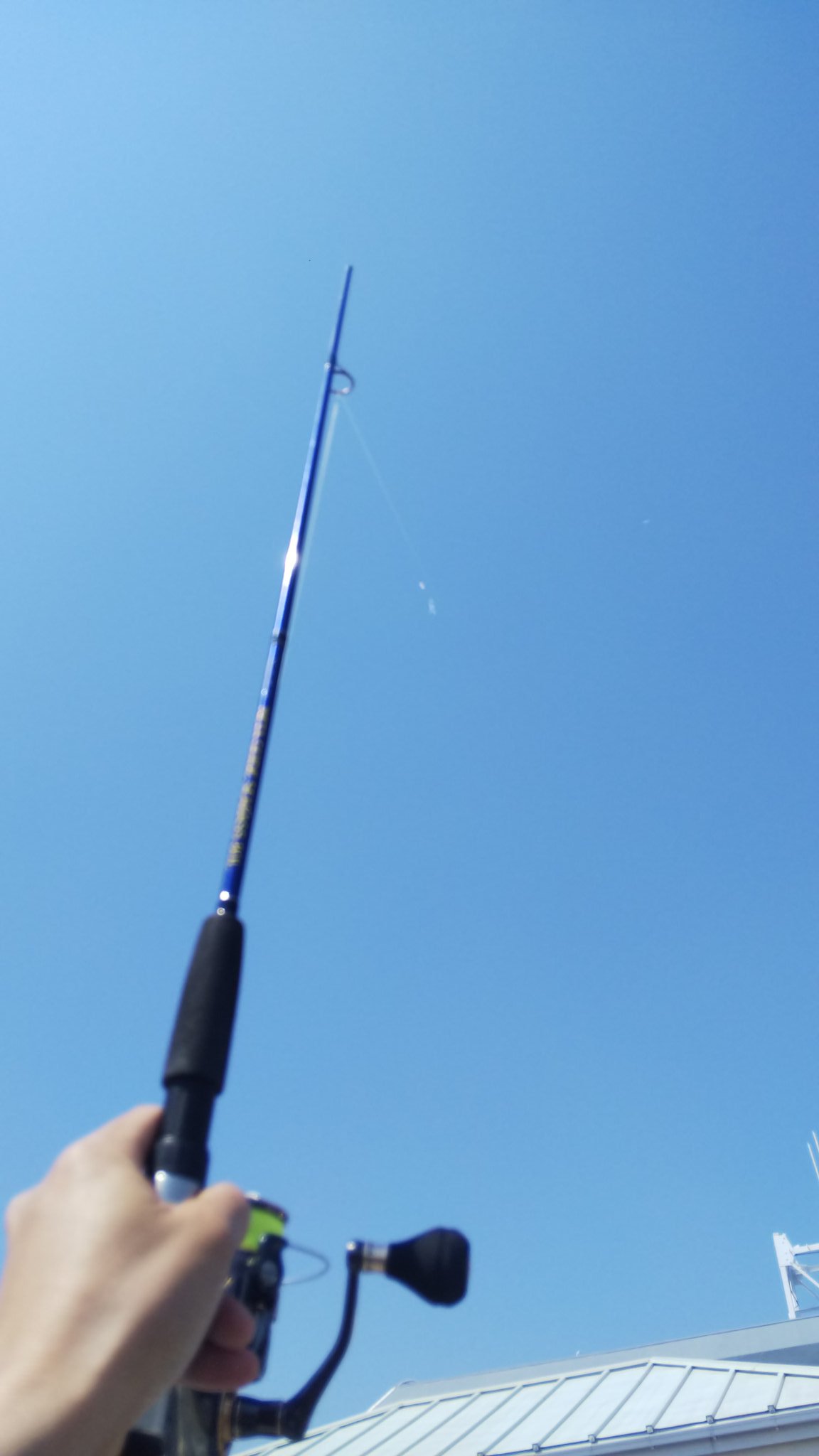 大野 ヒロム 釣竿で凧上げw T Co Fv2erhrk21 Twitter