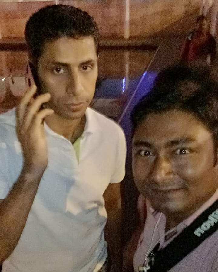 Happy Birthday Legend......    :-) With sir....  