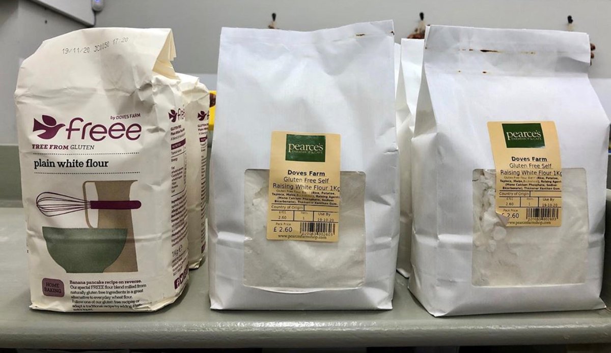 With thanks to our suppliers we've plenty of different #flour & #yeast in stock for your baking needs – plain, self-raising, rye, buckwheat, gluten free, bread flours & bread mixes #homebaking #glutenfree #breadflour @WessexMill @Wrightsbaking @Dovesfarm @Marriages_flour