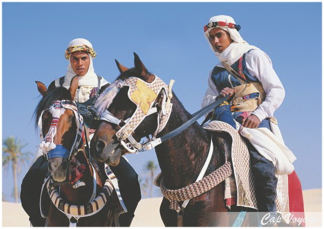 Fantasia Horsmen, Festival international du Sahara,  Douz, #Tunisia.