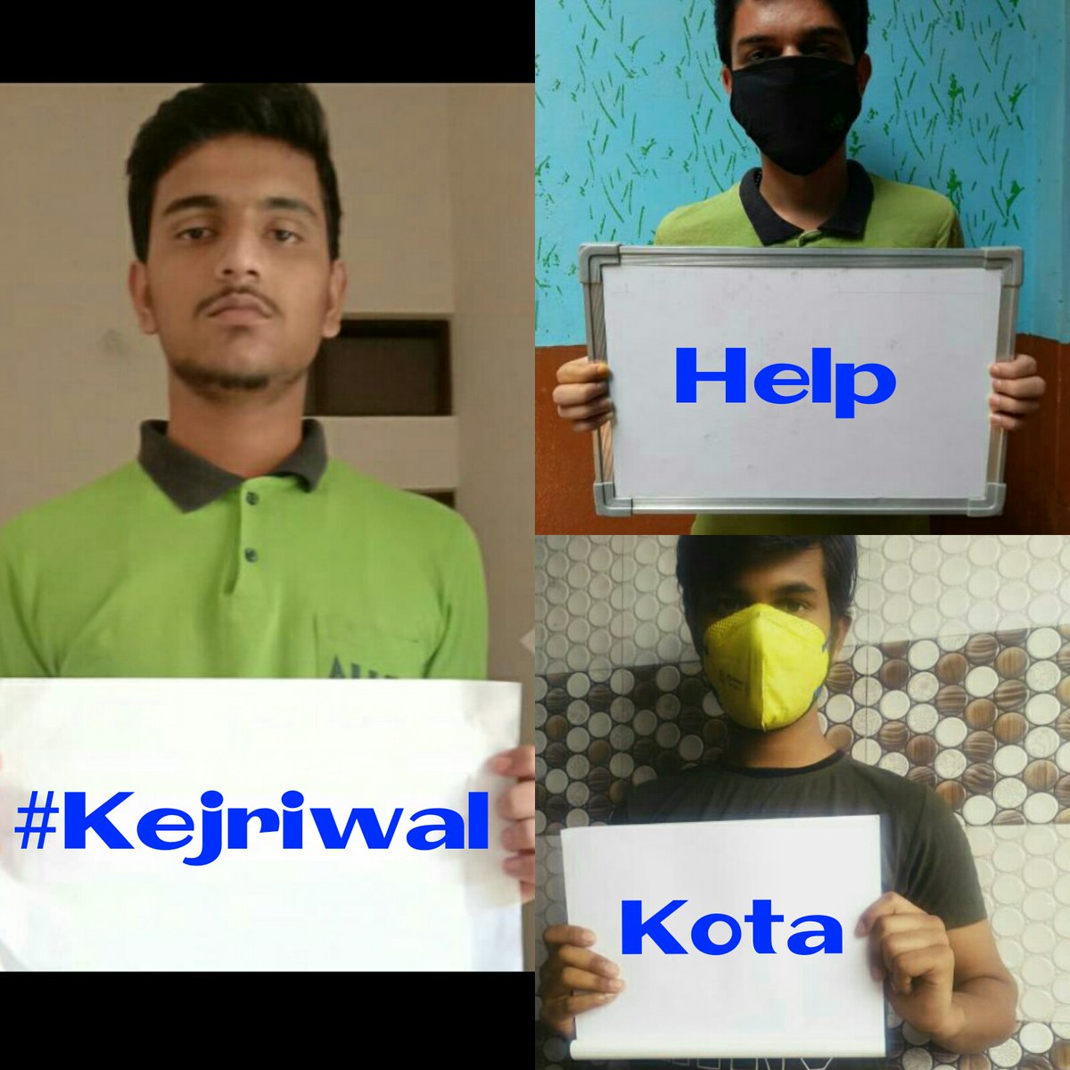 KhwaishPaul's tweet photo. @AamAadmiParty Pr hum Delhi ke bache jo kota m fase h happy nhi h mentally depressed ho gae h do something for us #KejriwalHelpKota @ArvindKejriwal @aajtak @AamAadmiParty @allen_rajesh @ravishndtv @narendramodi @CMOdelhi @PMOIndia @msisodia @AtishiAAP https://t.co/UWbTUkUrjQ