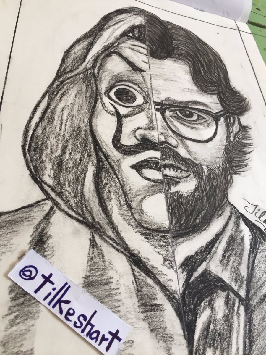 tilkeshart's tweet photo. MoneyHeist Mastermind Professor Sergio.
@AlvaroMorte 
 #moneyheist #mastermind #trendngcrush . 
#artwork #art #sketch  #tilkeshart https://t.co/AiLPSzayse