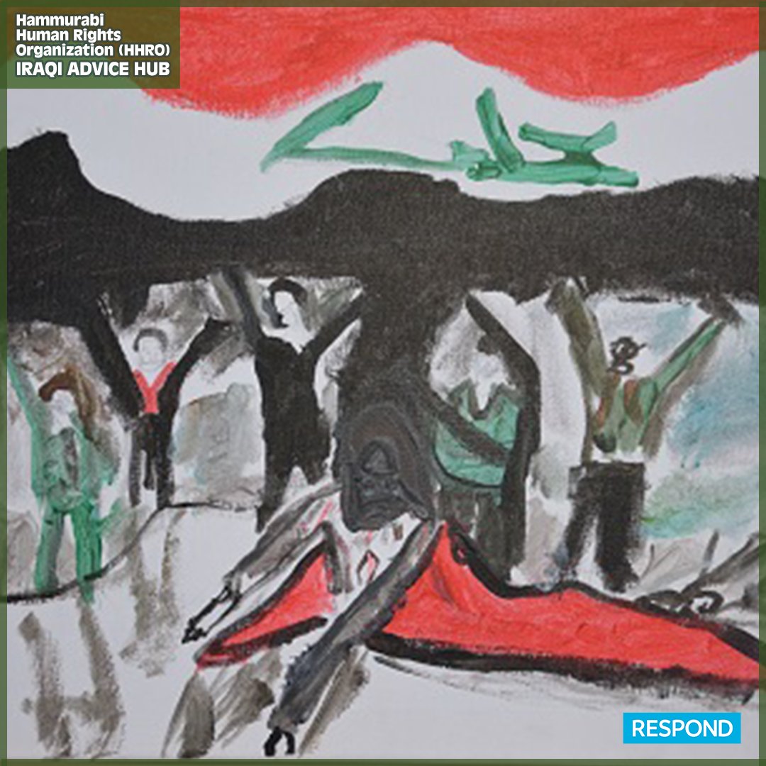 RESPOND_H2020's tweet photo. More paintings from the last exhibition of refugees and IDPs children at Hammurbi Human Rights Organization (HHRO) @hammurabi_hhro Advice Hub in Erbil @RespondMigration #respondmigration #respondproject #h2020 #respondhorizon2020 #migrationgovernance #hhro https://t.co/tTHy5s2EzX