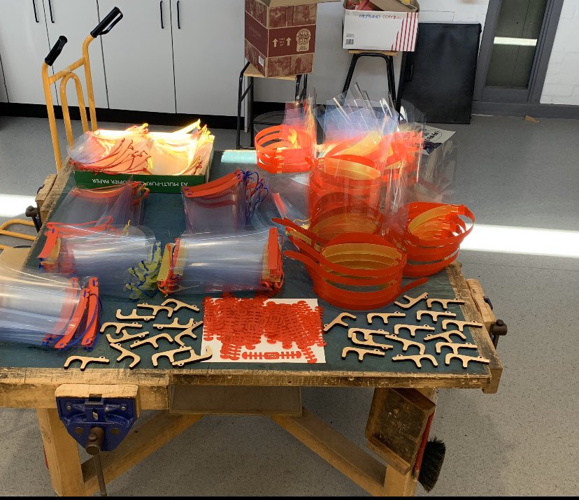 stgemmashospice's tweet photo. A huge thank you to everyone who has kindly made &amp; donated personal protective equipment (PPE) to help keep our team safe 🙏 
including:

💜 Mount Saint Mary's School
💜 Paul Marchant
💜 @DeltaGarforth 
💜@TheGSAL
💜 Jonathan &amp; Sam 
💜 @platformkinetic https://t.co/XBe3xDK1lt