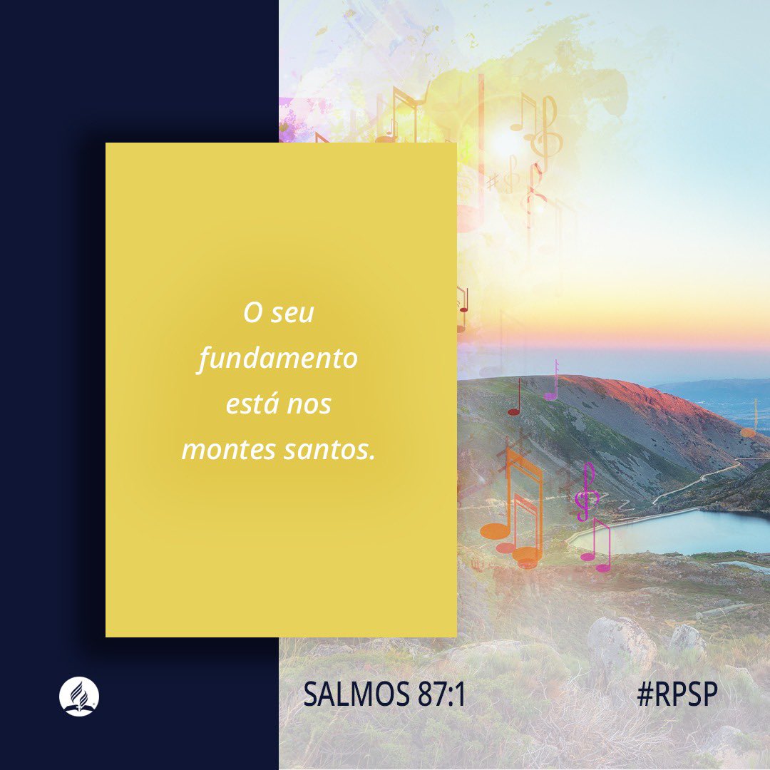 prdavifranca's tweet photo. #rpSp | Não podemos basear nossa alegria em coisas passageiras, pois esperamos a cidade que tem fundamentos eternos! #UmaVozdeEsperança
#Sl87 #PrimeiroDeus #CRMissão https://t.co/6Pgx9KZiSh
