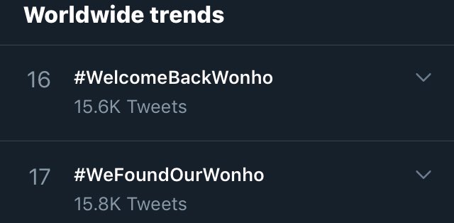 MonstaXVotingSQ's tweet photo. We’re currently trending #16 and #17 worldwide! Let’s trend top 5!

Reply 7 times using the hashtags:
#WelcomeBackWonho
#WeFoundOurWonho 
@official__wonho @OfficialMonstaX https://t.co/PXaqn2F1Tg