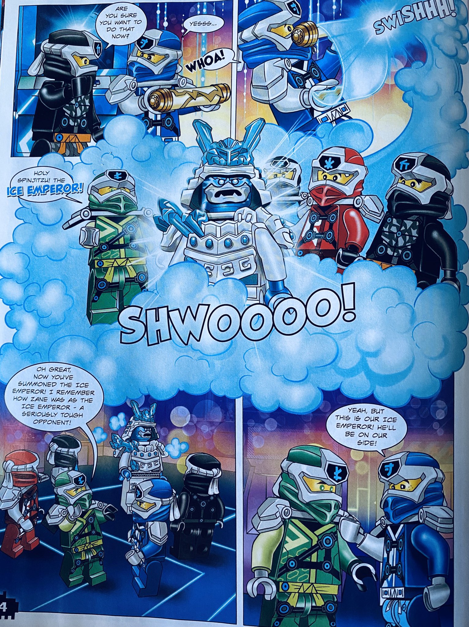 Ninjago zane ice emperor sale