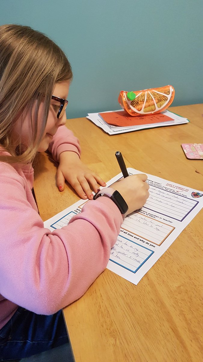 tashthirkettle's tweet photo. @MrP_Badgers @MonktonParkSch Olivia is finally sending her application to get her blue peter music badge. Hopefully she will have it to show it off when she comes back to school. https://t.co/oCItVJihD3