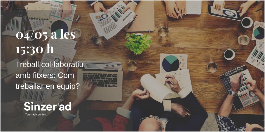 sinzerad's tweet photo. Tenim més formacions planificades!Aquest cop en @jguixa ens parlarà de Treball col·laboratiu amb fitxers: Com treballar en equip? #formacio #andorra #sharepointonline #teams #office #office365 #onedrive
https://t.co/gSJSOH6vHl https://t.co/2j0GTzLcZ7