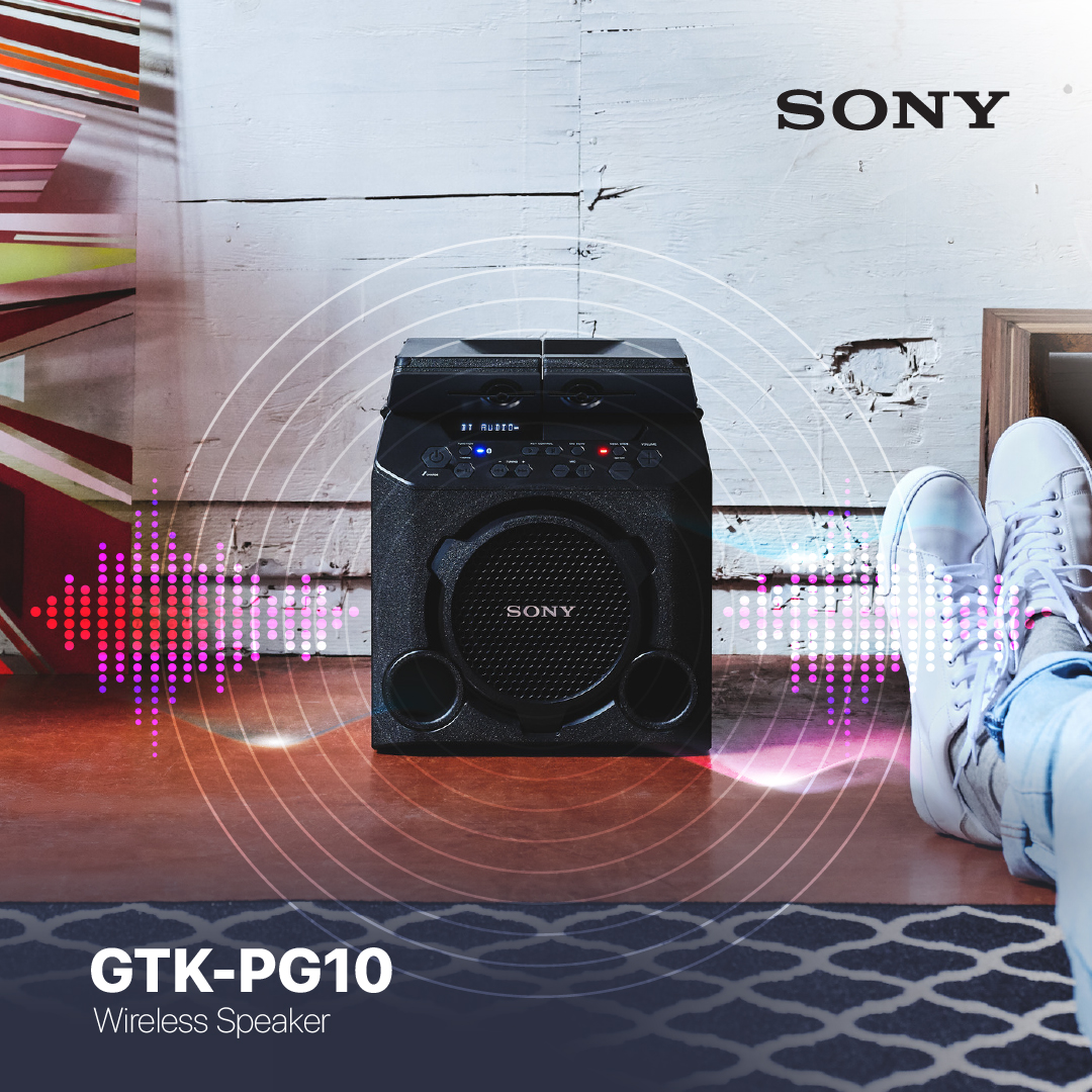 SonyPHinc's tweet photo. From day to night, from your porch to your living space, you can listen to your favorite music non-stop. The 13-hour playback of the GTK-PG10 is perfect for your go-to playlist. #SonyPH

Know more at https://t.co/dztaFCtZtn https://t.co/2nfFSJLYhi