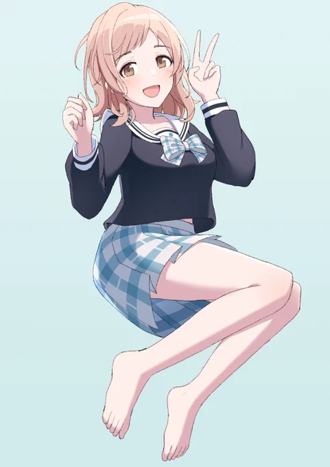 #シャニマス #櫻木真乃 
誕生日(4月25日)おめでとう～? 