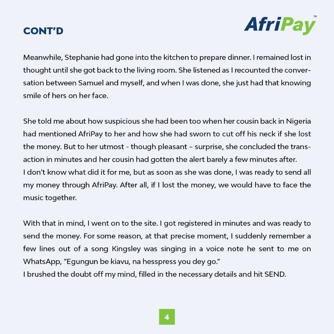 Afripay_Uk's tweet photo. STORY TIME!!

How much did you anticipate this? Well David is back. He's in dilemma as Samuel says ”go left” while Stephanie says ”go right”

Well, let's see what he decides... Stay glued for next week 😉😉

Visit https://t.co/n6YY6X8wEg for your own experience https://t.co/TMEjnj4lAB
