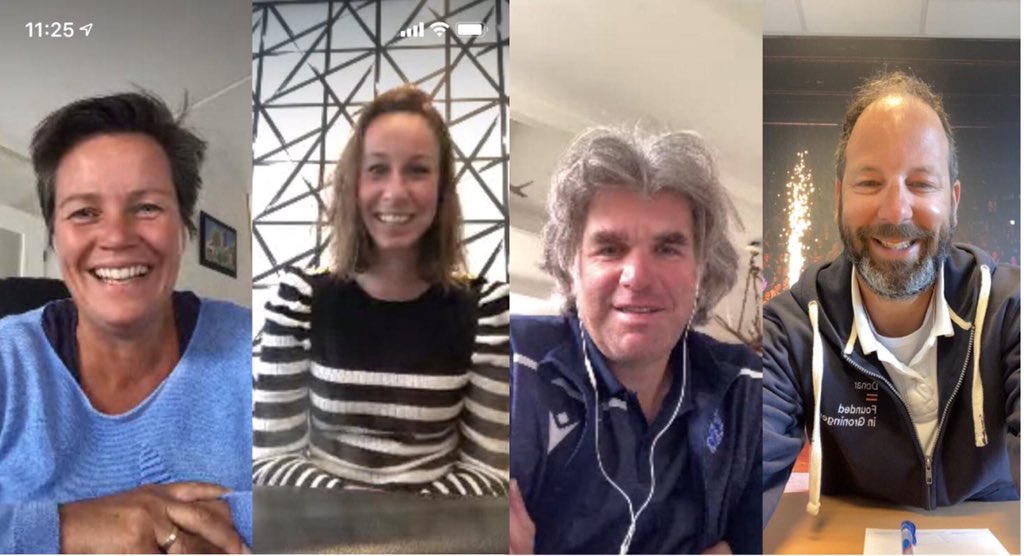 Digitale vergadering met de activiteitencommissie van de businessclub van @donar_official. 🏀 We zijn enkele online activiteiten aan het voorbereiden. Wordt vervolgd! #together #donar #blijvenverbinden #bbc #activiteitencommissie